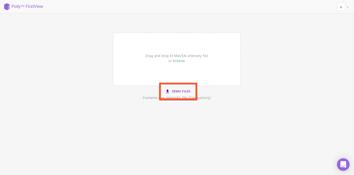 Demo Data for FirstView