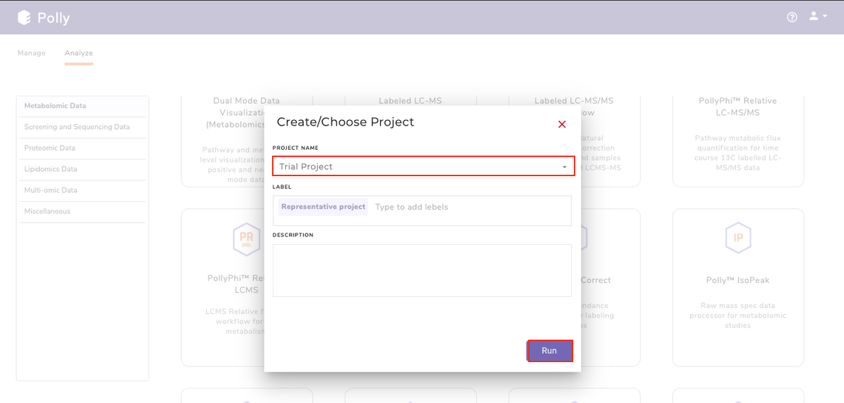 Project selection
