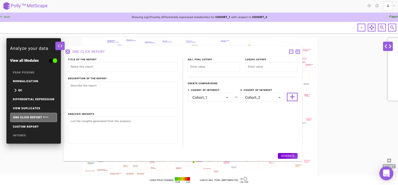One Click Report