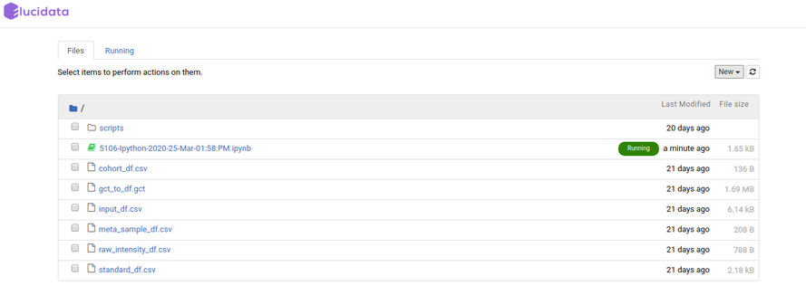Demo Data for FirstView